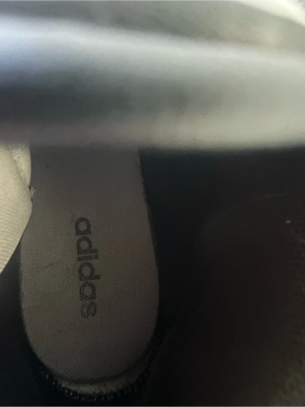 adidas Gray Black White High-Top Athletic Shoes